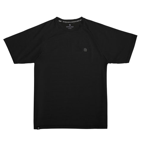 COOLEVER Raglan Shirt, reflective Logo Ball, black