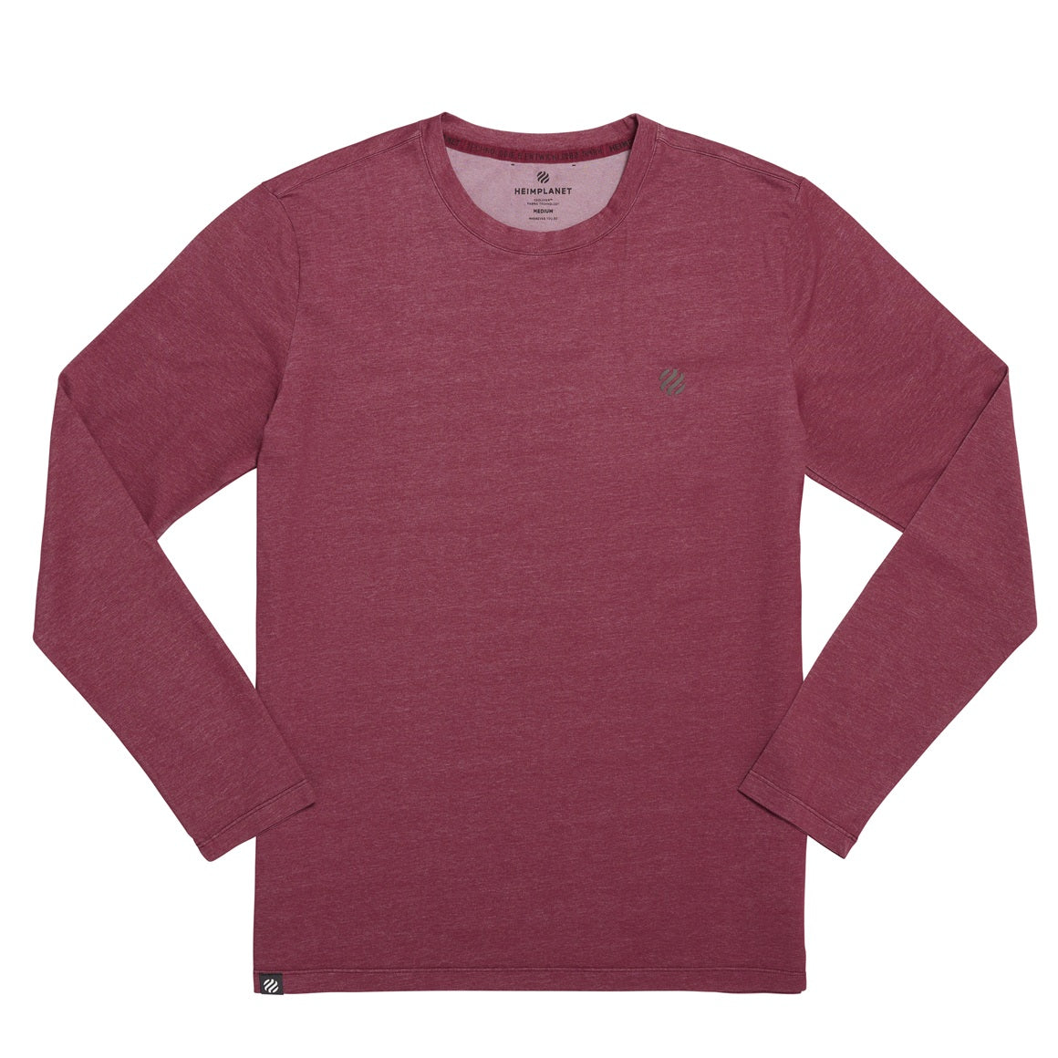 COOLEVER™ Longsleeve reflective logo ball, aubergine