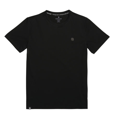COOLEVER T-Shirt, reflective logo ball, schwarz