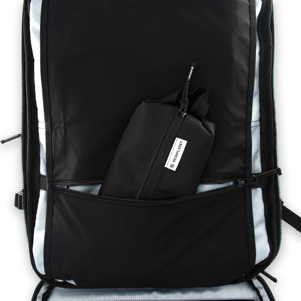 Carry Essentials Simple Pouch Mono 1L, diamond black