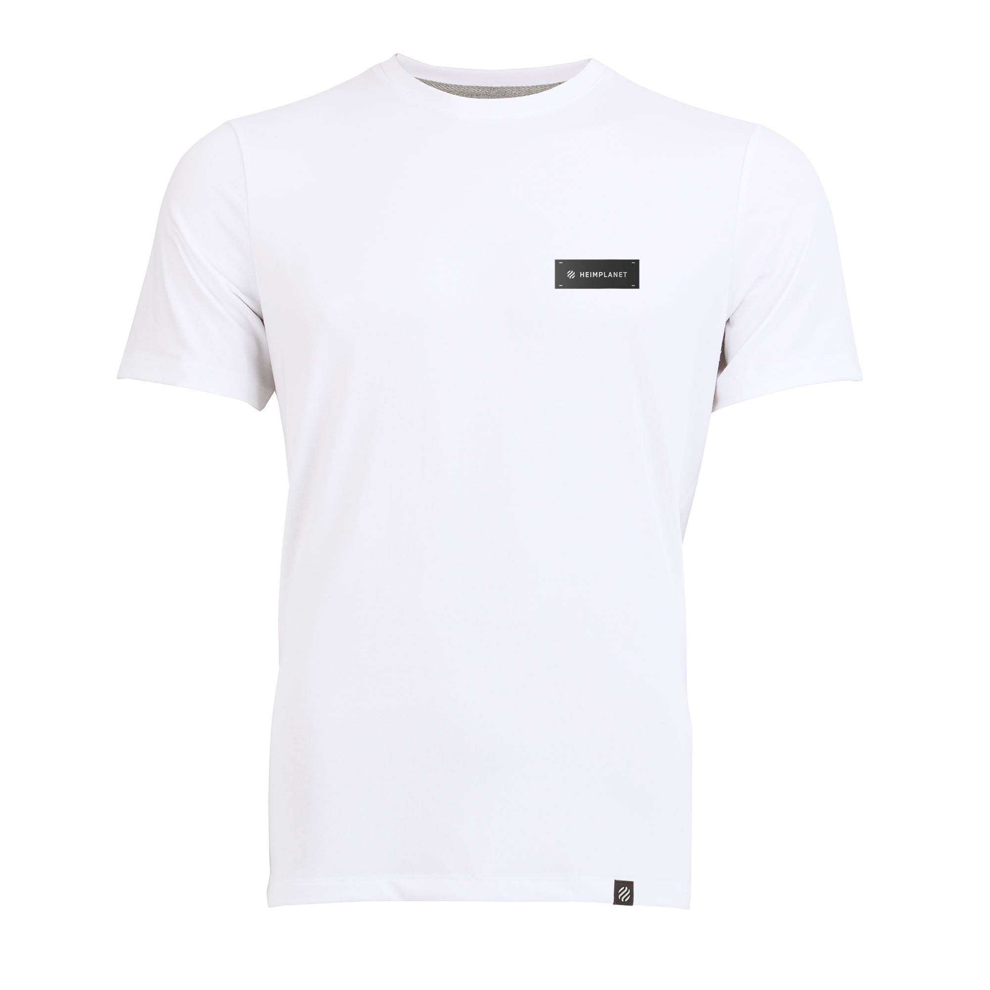 COOLEVER T-Shirt HPT Badge, weiss