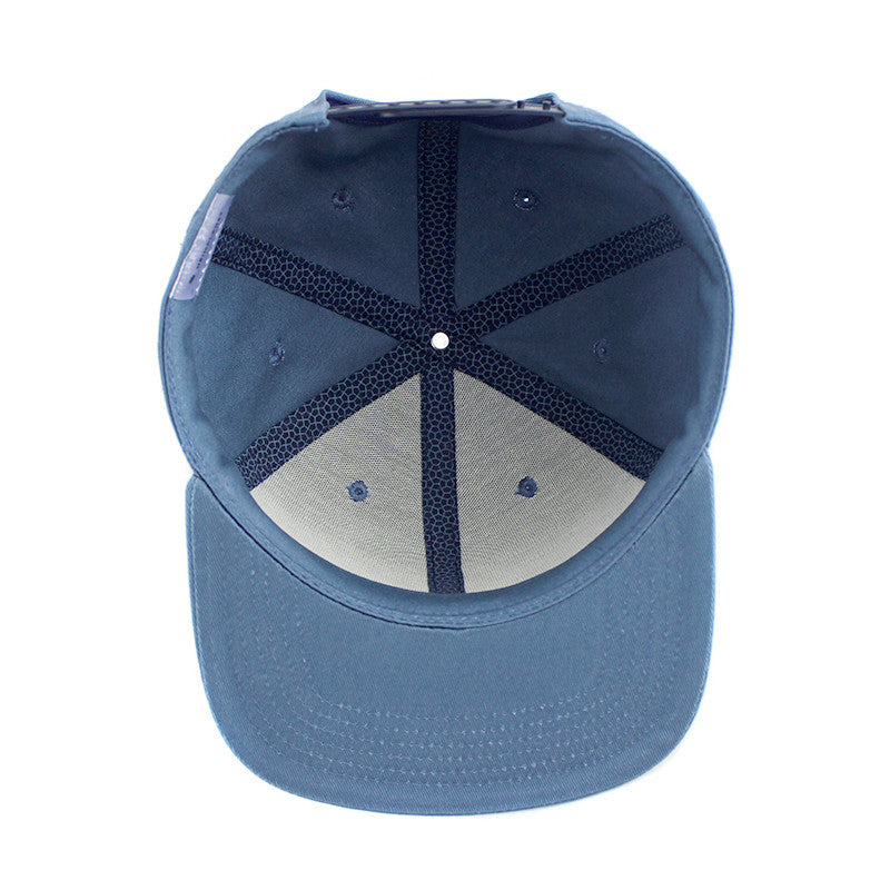 Snapback Logo, stone blue