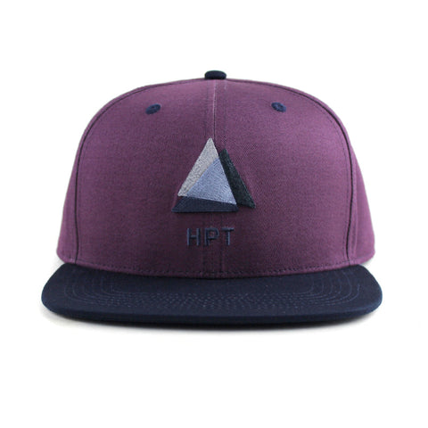 Snapback Triangle, violett