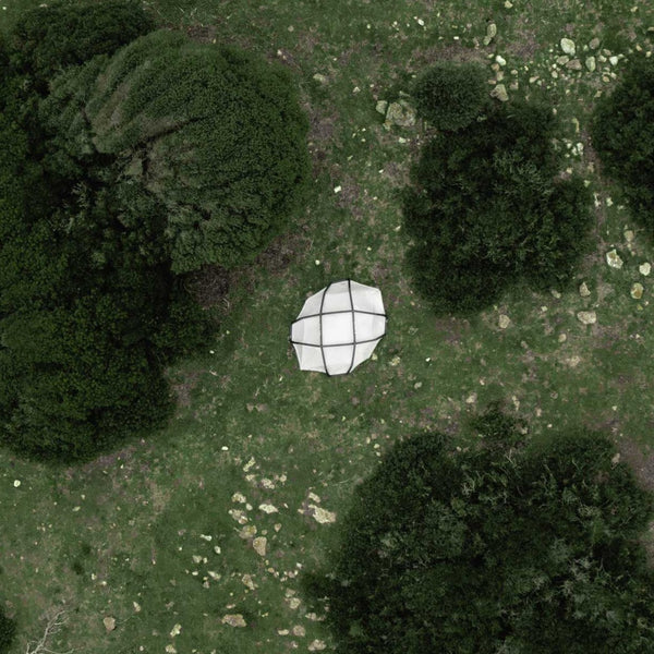 Inflatable Diamond Grid (IDG)/
Bei Backdoor bestehend aus vier sich kreuzenden Luftkammern.