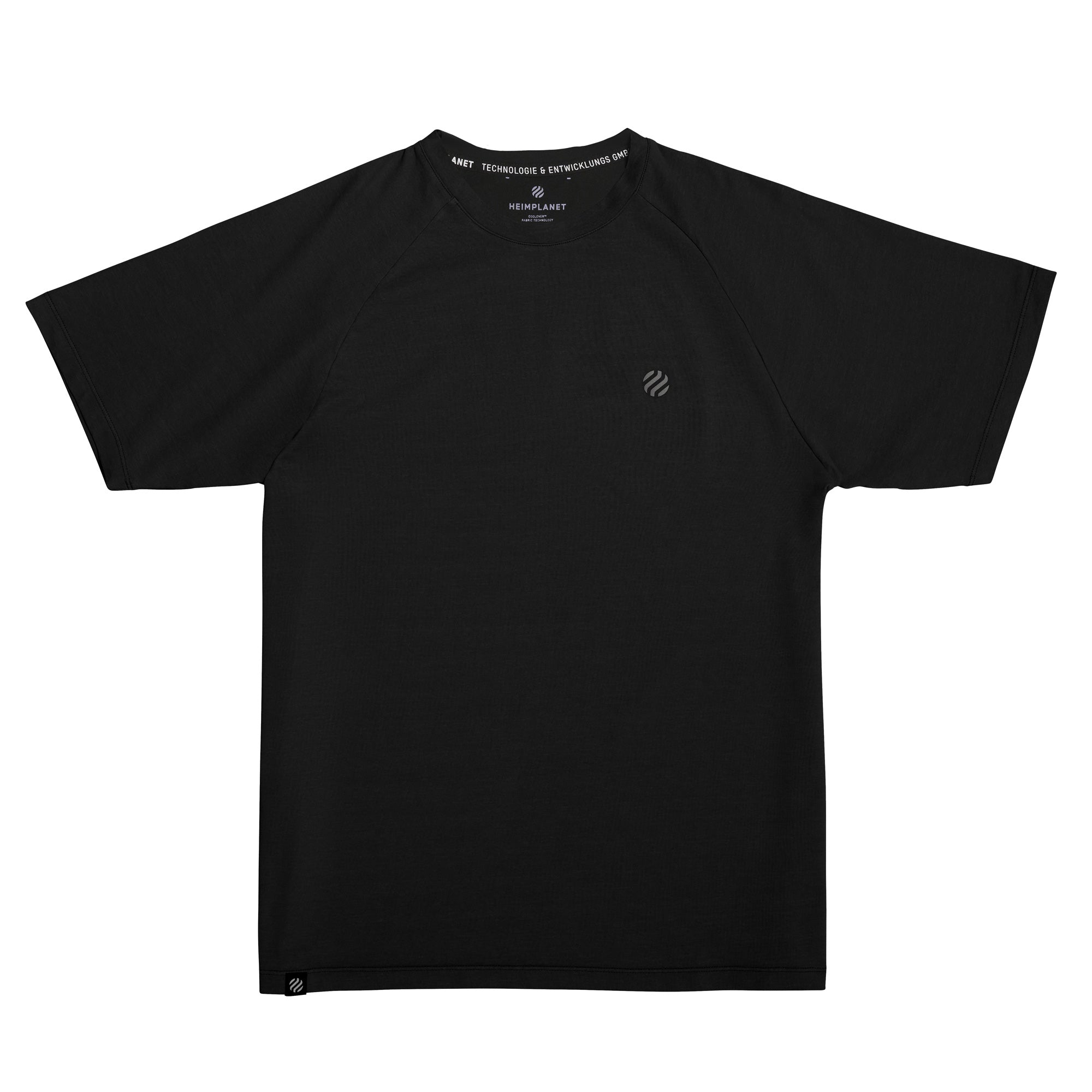 COOLEVER™ Raglan Shirt, reflective Logo Ball, black