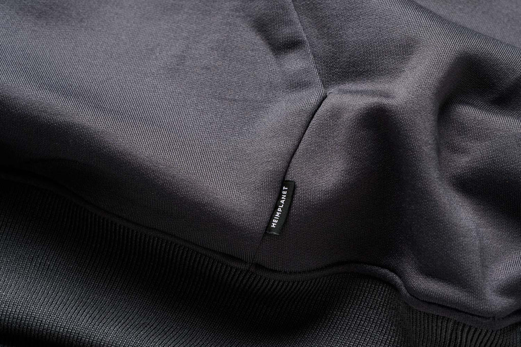 Merino-Mix Hoodie; anthracite