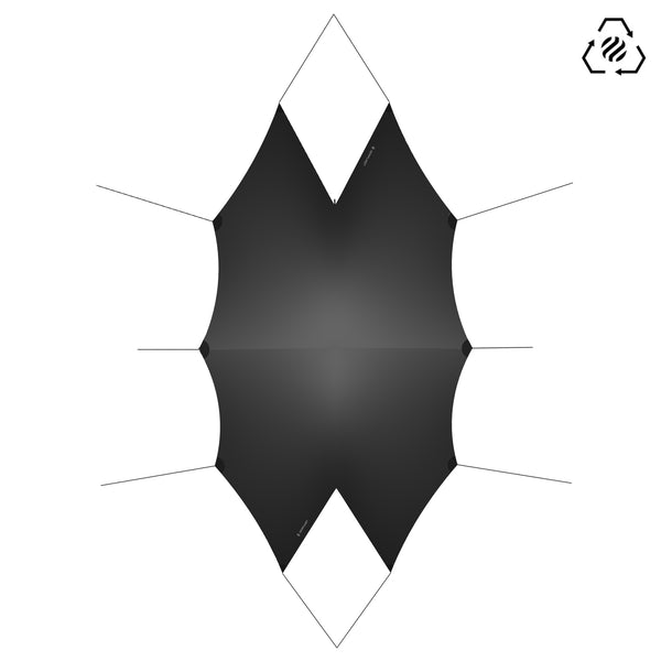 Re-stored DUSK Tarp, grau