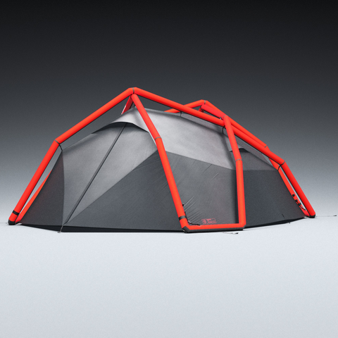 Backdoor; 4-Season. Neon Red/Castlerock