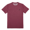 COOLEVER™ T-Shirt reflective logo ball, aubergine