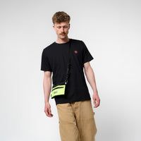 CARRY ESSENTIALS Neck Pouch (A6); Lemon Lime