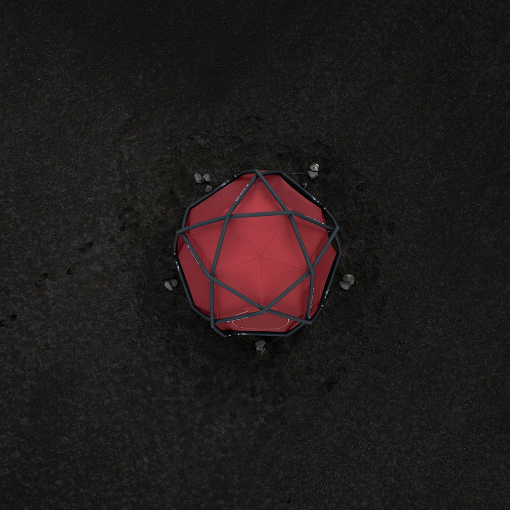 Inflatable Diamond Grid (IDG)/
Bei The Cave XL bestehend aus 5 Luftkammern mit 10 Kreuzungspunkten.