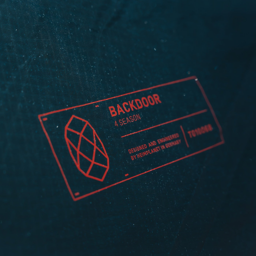 Regen- und sturmfest / Zeltboden (5000mm), Außenzelt (3000mm)