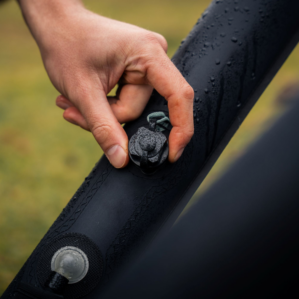 One Pump System / Schneller Aufbau über nur eines der Ventiele (siehe Aufbauvideo)