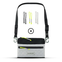 CARRY ESSENTIALS Neck Pouch (A6); Silver Bullet