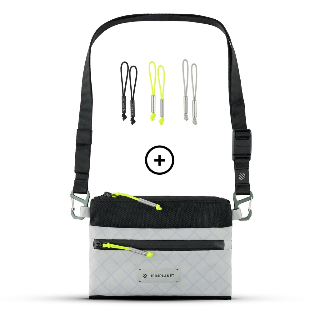 CARRY ESSENTIALS Neck Pouch (A6); Silver Bullet