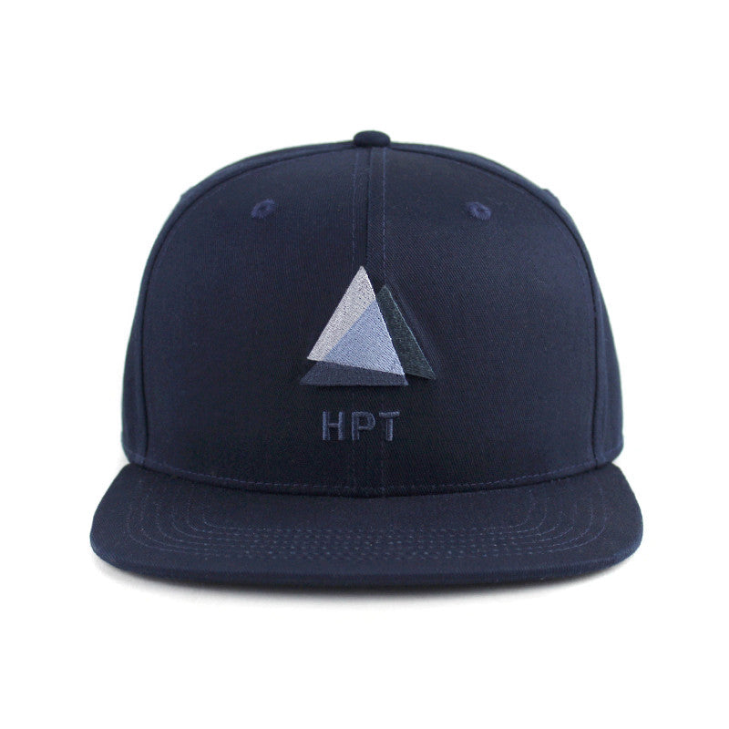 HPT Cap, 6 Panel, Triangles, midnight navy