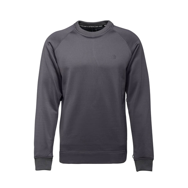 Merino-Mix Crewneck, anthracite