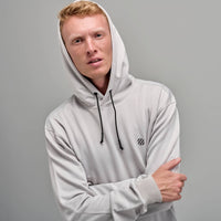 Merino-Mix Hoodie, light grey