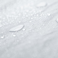 Regen- und sturmfest/Zeltboden [5000mm], Außenzelt [3000mm].
