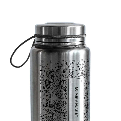 HPT X MIZU Thermos 1070 ML, EMULSION, silver black